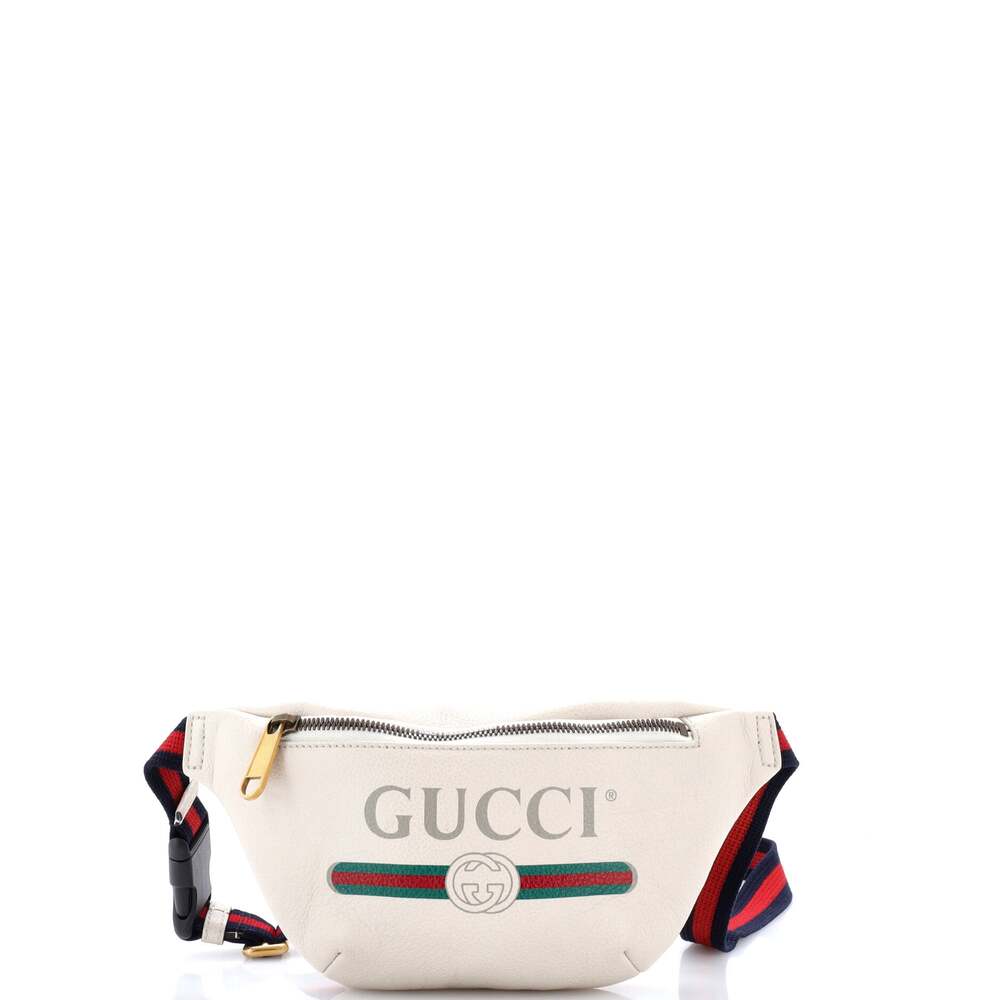 Gucci Logo Belt Bag Printed Leather #366199G78B